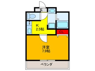 ヴィラナリ－太子橋今市の物件間取画像